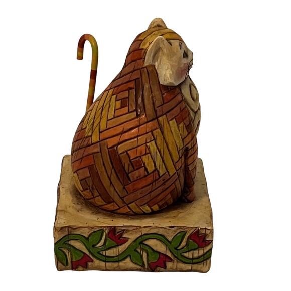 Jim Shore Heartwood Creek Elijah Cat Figurine 5" Multicolor Folk Art 114422 - Picture 2 of 6